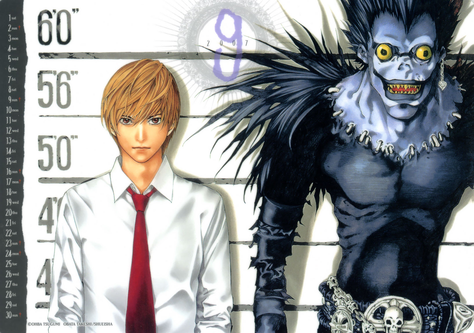 Otaku Gallery  / Anime e Manga / Death Note / Calendario 2007 / 009.jpg